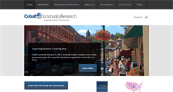 Desktop Screenshot of cobaltcommunityresearch.org